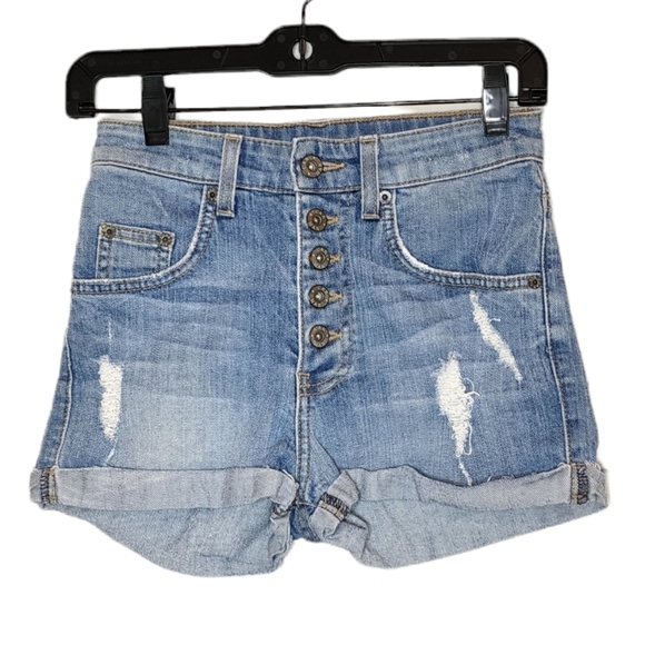 Carmar button fly denim shorts - Picture 1 of 12